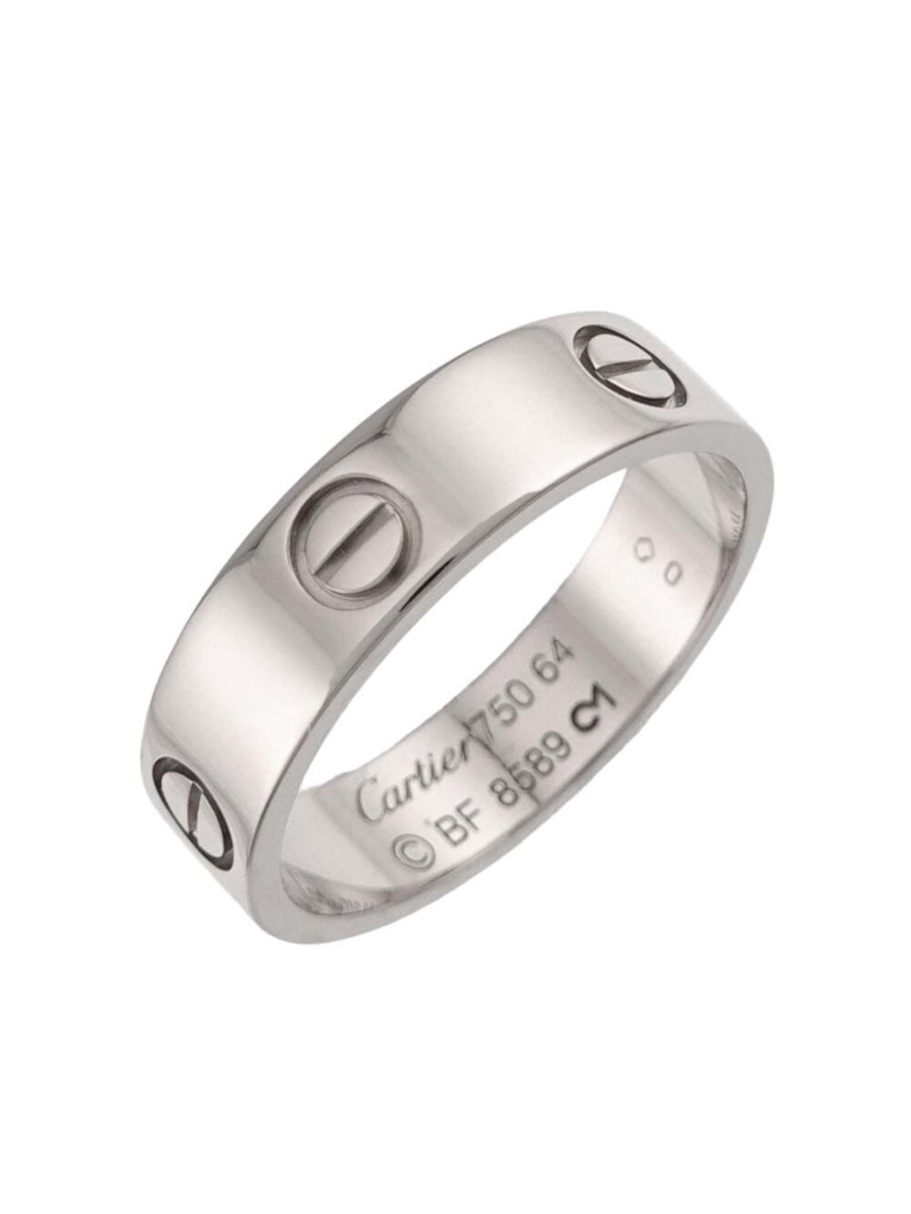 Cartier Love 64 Ring 18k White Gold 750